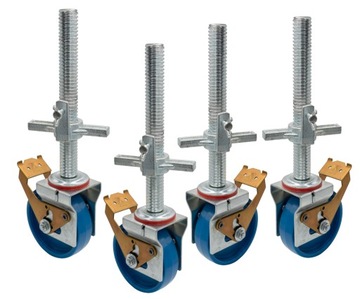 4xRolka jezdna 150mm z regulacja do Krause Climtec