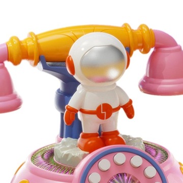 Telefon dla dziecka Zabawka Kreskówka Astronauta Oświecenie Rozwój poznawczy Różowy