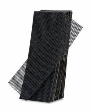 SIATKA ŚCIERNA 5 sztuk ARKUSZ ŚCIERNY 105mm x 270 mm GR 100 DO GŁADZI GIPSU
