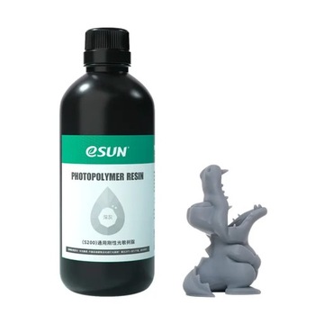 Żywica UV eSUN S200 Standard Grey Szara 1kg 1l do Drukarki 3D Precyzyjna