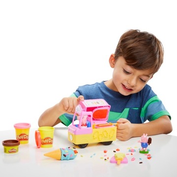 ГРУЗОВИК ДЛЯ МОРОЖЕНОГО PLAY-DOH СВИНКА ПЕППА F3597