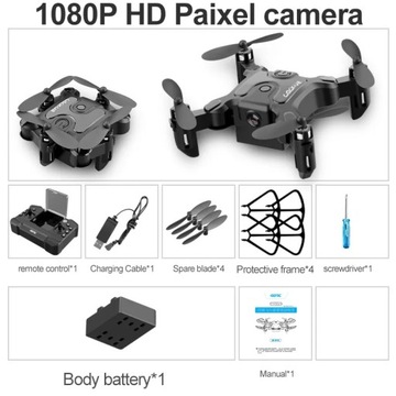 Мини-дрон с камерой 4K 1080P HD