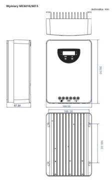 СОЛНЕЧНЫЙ РЕГУЛЯТОР MPPT 150 В 60 А 12/24/36/48 В Вольт