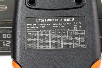 Цифровой тестер для измерителя батареи светодиод 12 В 24 В 3AH-200AH KD5673