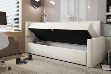 TOKIO CONTINENTAL YOUTH BED 90x200 Светодиодный светильник, USB-C ПРАВАЯ РУЧКА