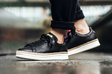 ADIDAS ORIGINALS STAN SMITH NEW BOLD CORE BLACK/OFF WHITE