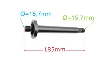 ВАЛ АДАПТЕРА ТРАКТОРА MTD КОСИЛКИ ДЛИННЫЙ
