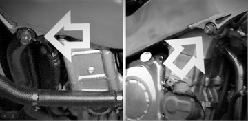 ROSA | Crash pady ramy dedykowane do Kawasaki ZXR 750 H1 H2 1989 -1995