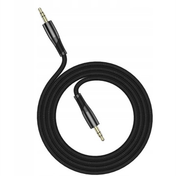 KABEL AUDIO AUX 3,5mm - 3,5mm WYSOKA JAKOŚC WYTRZYMAŁY PRZEWÓD W OPLOCIE