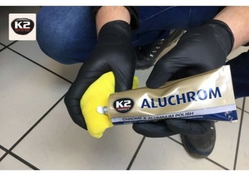 K2 ALUCHROM PASTA POLERSKA DO CHROMU I ALUMINIUM