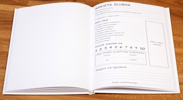 СВАДЕБНЫЕ АНКЕТЫ - СВАДЕБНАЯ ГОСТЕВАЯ КНИГА А4 100 стр.