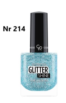 Golden Rose Extreme Glitter Shine lakier 214