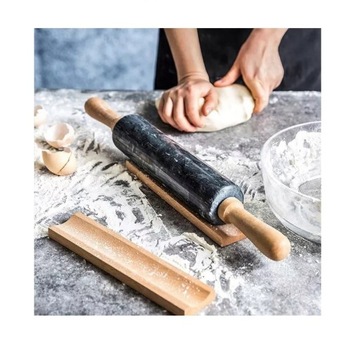 Скалка КАМЕНЬ, Мрамор, с подставкой