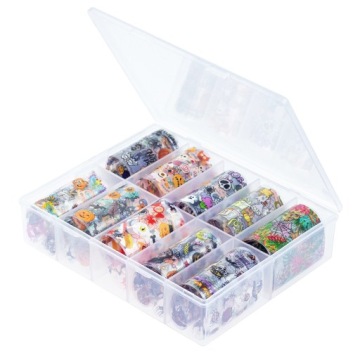 10 НАБОР ТРАНСФЕРНОЙ ФОЛЬГИ «Призраки Хэллоуина» БУ!