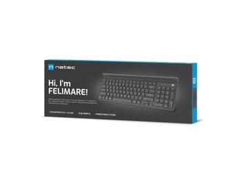 БЕСПРОВОДНАЯ КЛАВИАТУРА NATEC FELIMARE BT+ 2,4 ГГц