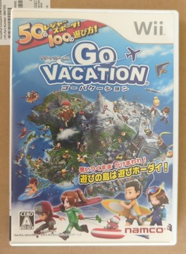 Go Vacation Wii NTSC, японский