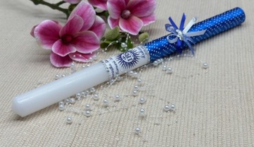 СВЕЧА ДЛЯ ПРИЧАСТИЯ ИМЯ ДАТА