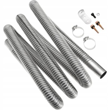 ВЫХЛОПНАЯ ТРУБА СТОЯНОЧНОГО ОБОГРЕВАТЕЛЯ 25 ММ НЕРЖАВЕЮЩАЯ СТАЛЬ 200 СМ