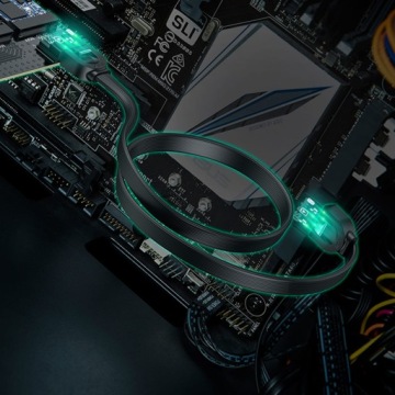 Карта расширения Ugreen PCIe 3.0 x4 для двух твердотельных накопителей M.2 NVMe M-Key/B-Key