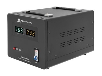 AZO AVR-3000 PRO AVR AUTOMATYCZNY STABILIZATOR NAPIĘCIA 3000W, czysty SINUS