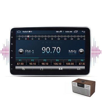 АВТОМОБИЛЬНОЕ РАДИО 1 DIN ANDROID PTZ-КАМЕРА
