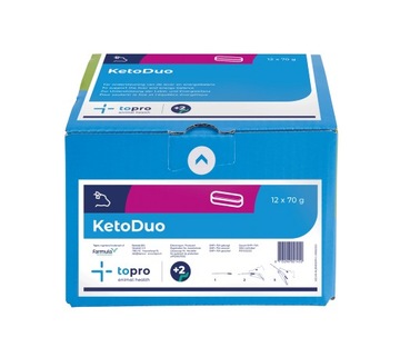 BOLUS NA KETOZĘ DLA KRÓW energia + regeneracja wątroby KETO DUO 6 dawek