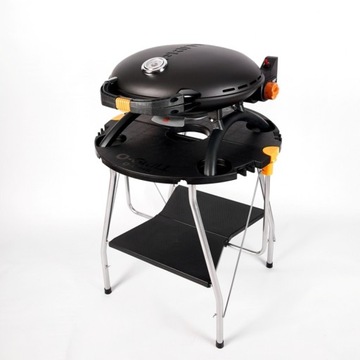 Туристический газовый гриль 2,7 кВт модель 600 черный O-GRILL o-grill_600T_black