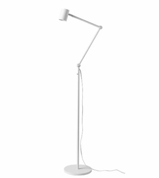 IKEA NYMANE Lampa podłogowa/do czytania, biały, GU10