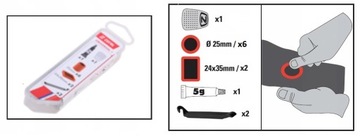 Ремкомплект ZEFAL для трубок РЕМОНТНЫЙ КОМПЛЕКТ +2 ВЕДРА