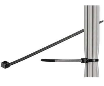 Opaska kablowa MicroConnect 100szt czarna 203mm