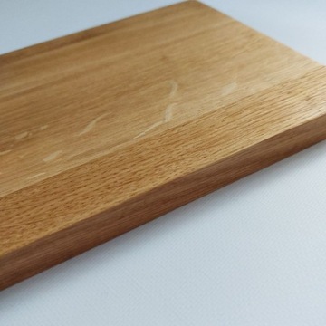 Деревянная разделочная доска, МАССИВ ДУБА, 30х20 см.
