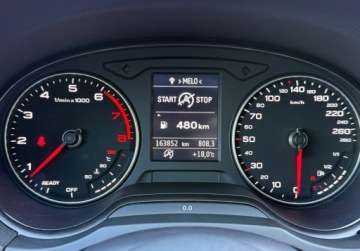 Audi A3 8V Limousine Facelifting 1.5 TFSI 150KM 2018 Audi A3 Limousine Salon Polska, czujniki. Pakiet S line 1.5 Benzyna 150KM, zdjęcie 13