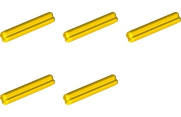 LEGO Technic Ośka 3 4519 6130007 żółty - 5 szt