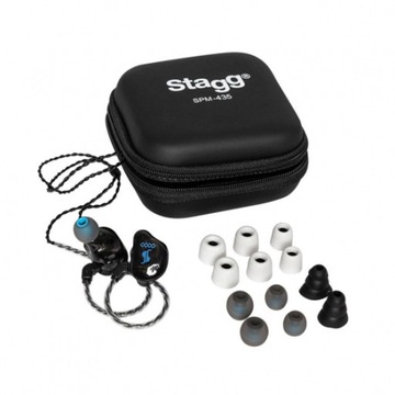 Stagg SPM-435 BK - внутриканальные наушники-мониторы