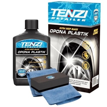 TENZI DETAILER OPONA PLASTIK MLECZKO KONSERWACJA OCHRONA GUMY PLASTIKU