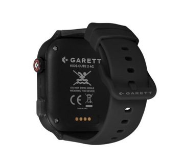 Умные часы Garett Cute 2 45 мм LTE, черные