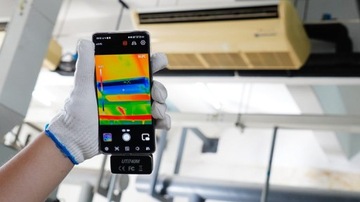 UTI740M Термическая визуализация камера 400x300 -20-550 ° C к телефону UN-T