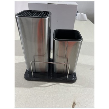 ПРОТИВОСКОЛЬЗЯЩАЯ ПОДСТАВКА ДЛЯ НОЖЕЙ БЛОК ДЛЯ НОЖЕЙ НЕРЖАВЕЮЩЕЙ СТАЛИ МНОГО ОТДЕЛЕНИЙ