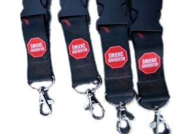 Smycz do kluczy donos bedzie karany anty60 j.kapusi zdrada acab