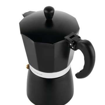 Черная кофеварка FLORINA 6 TZ