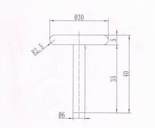 АЛМАЗНЫЙ ФРЕЗ ДЛЯ РЕЗЬБЫ И ОБРАБОТКИ ГРАНИТА, МРАМОРА PROFI STONE FI 6