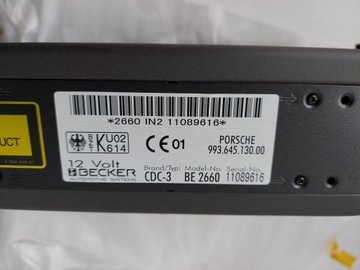 PORSCHE 911 993 996 CD-ЧЕЙНДЖЕР НОВЫЙ OE CDC-3