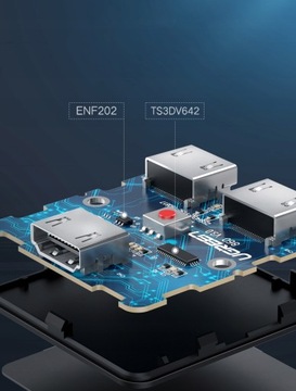 UGREEN Переключатель 2x1 HDMI 2.0 4K 60 Гц HDR HDCP