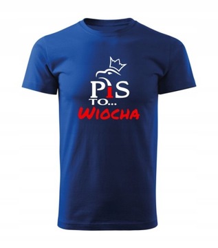 T-shirt koszulka ANTY PIS PiS to wiocha Kaczor