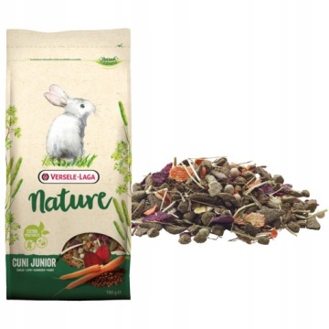 Versele-Laga Cuni Junior Nature 700g młode króliki