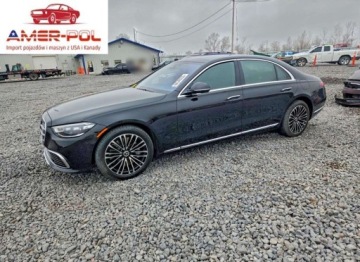 Mercedes Klasa S W223/V223 Sedan Plug-In 3.0 580e 510KM 2025 Mercedes-Benz Klasa S S580E 4Matic 2025 3.0l 3.0 Hybryda 510KM