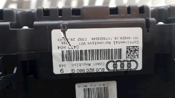 AUDI Q3 8U 2015 PŘÍSTROJOVÁ DESKA BUDÍKY