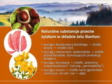 ЭФФЕКТИВНЫЙ ГЕЛЬ ПРИ варикозе, отеках - отеках - конский каштан