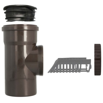 GUTTER CLEANER 110 Резервуар для отстоя желоба Проверка водосточной трубы С РЕДУКЦИОННЫМ ФИЛЬТРОМ