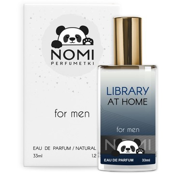 NOMI Perfumetki MĘSKIE LIBRARY AT HOME 33ml EDP